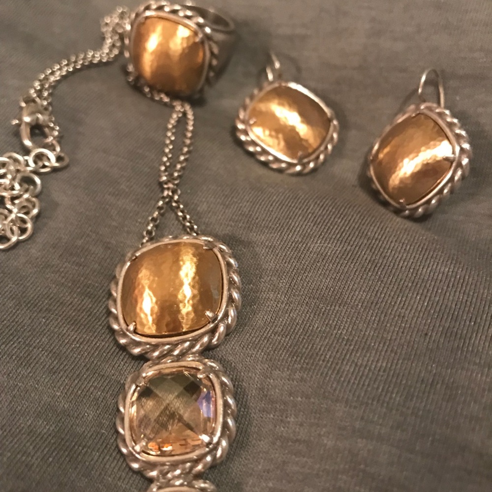 FINAL SET! BRIGHTON necklace ring & earring